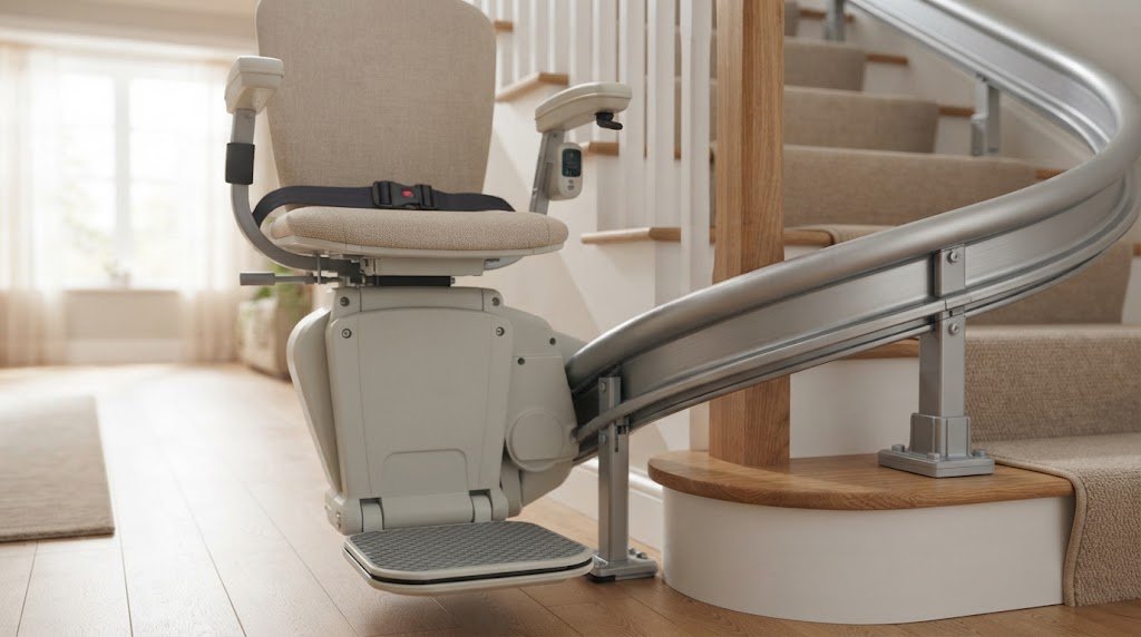 Important safety features of a modern stair lift
