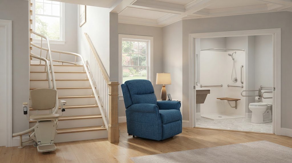 Stair Lifts, Lift Chairs and Bathroom Equipment